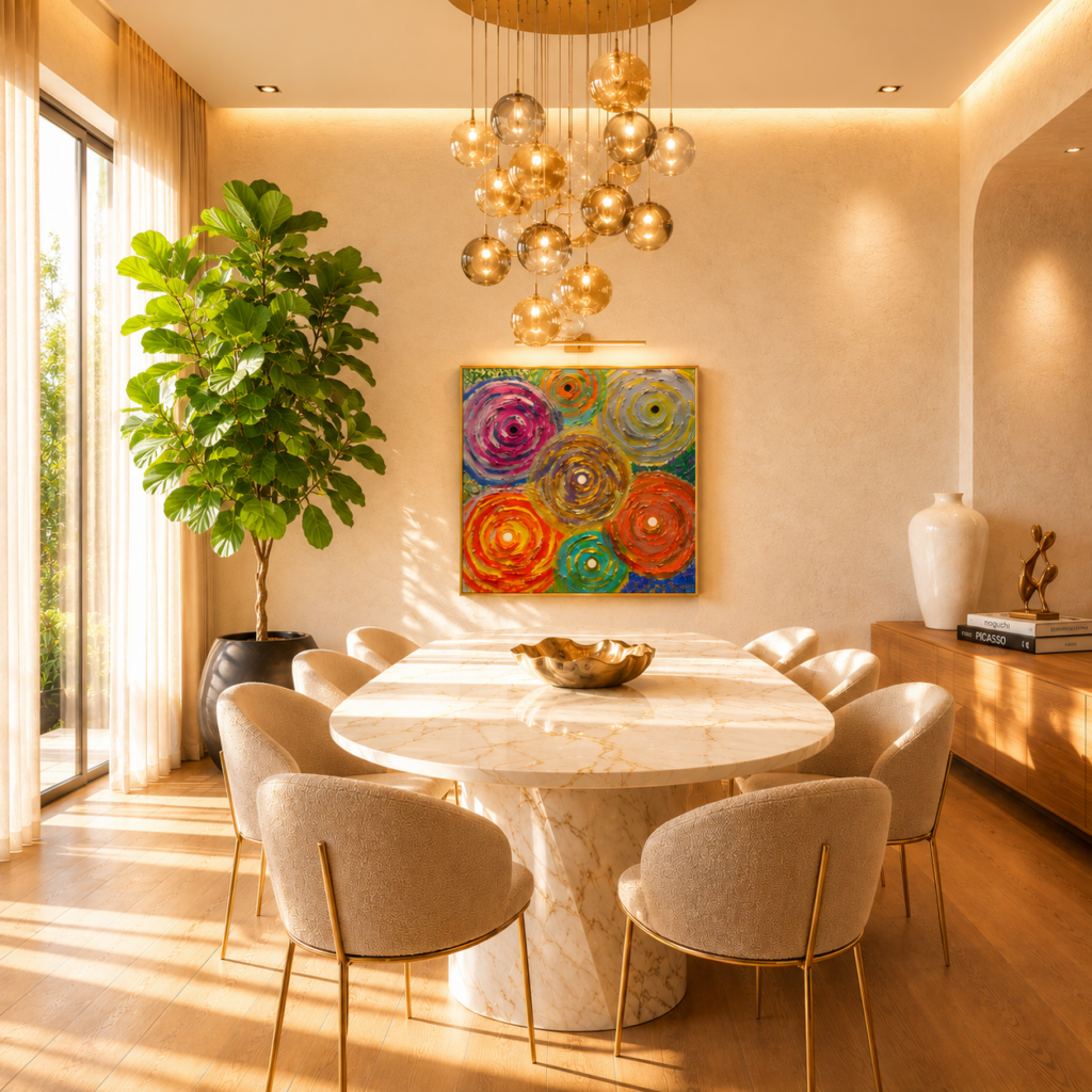 luxury dining room 1