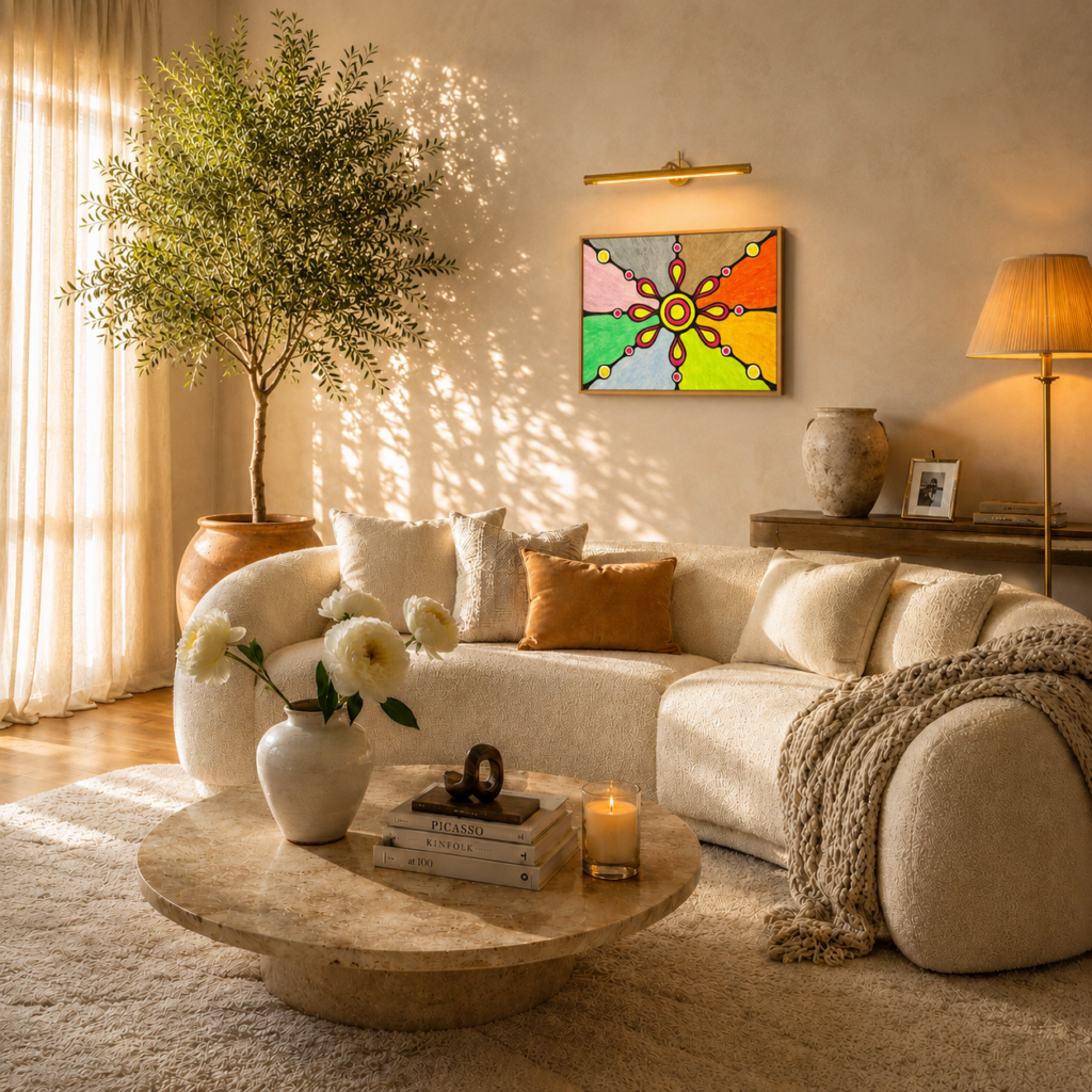 modern living room with scan 23